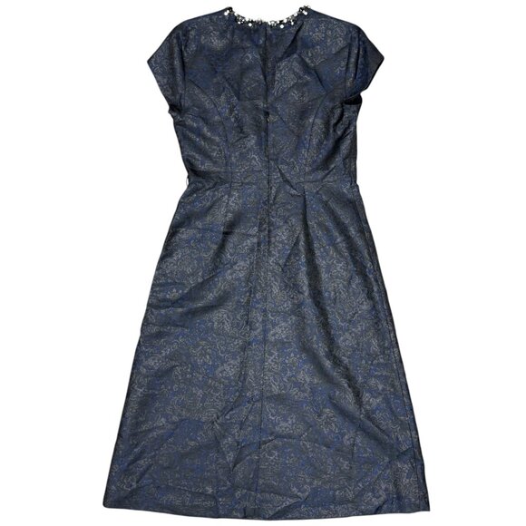 NWT Women's SACHIN & BABI Fallon Dress in Black/Midnight $695 | Size 6 - Picture 7 of 14